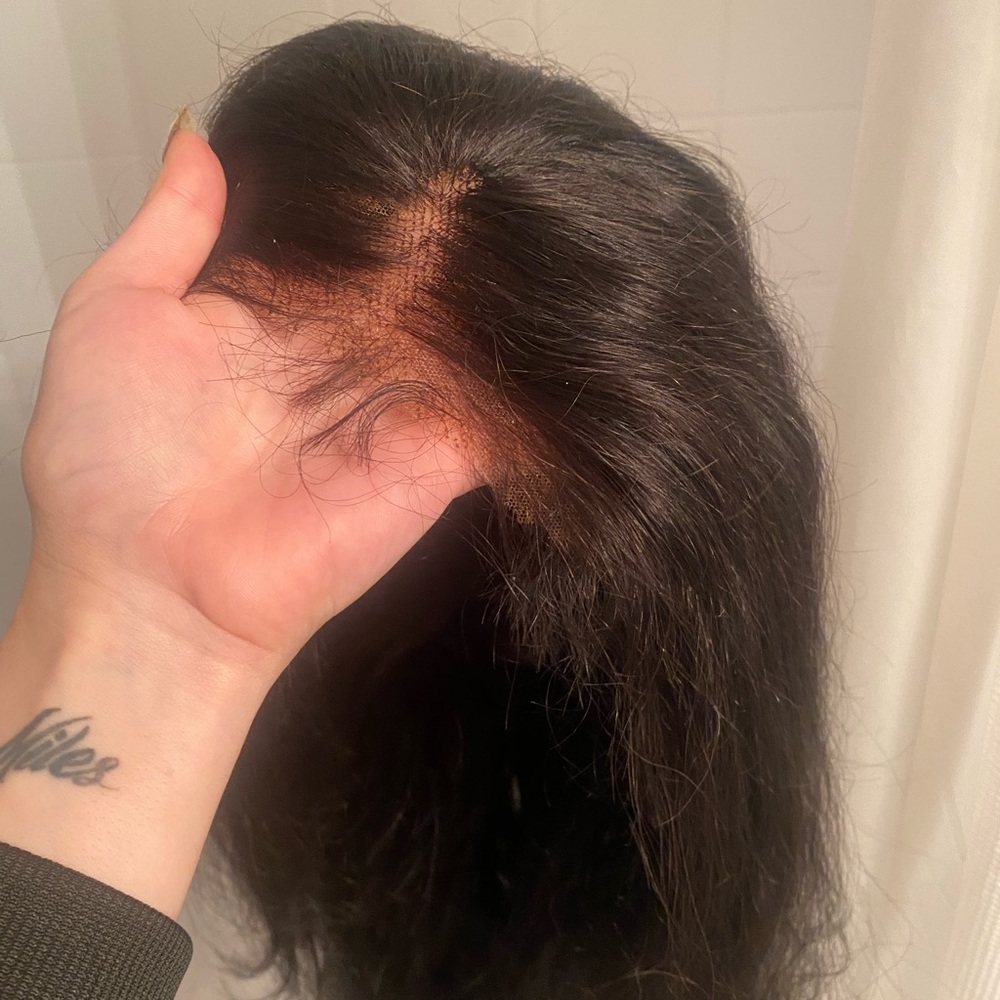 22” 100% HUMAN HAIR WIG